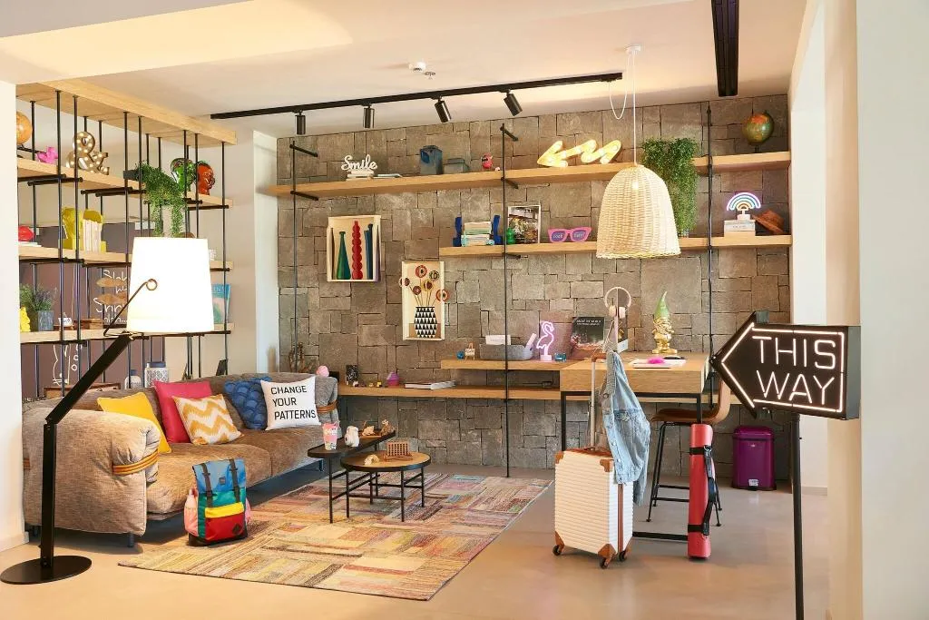 Lobby, Moxy Patra Marina, Athens
