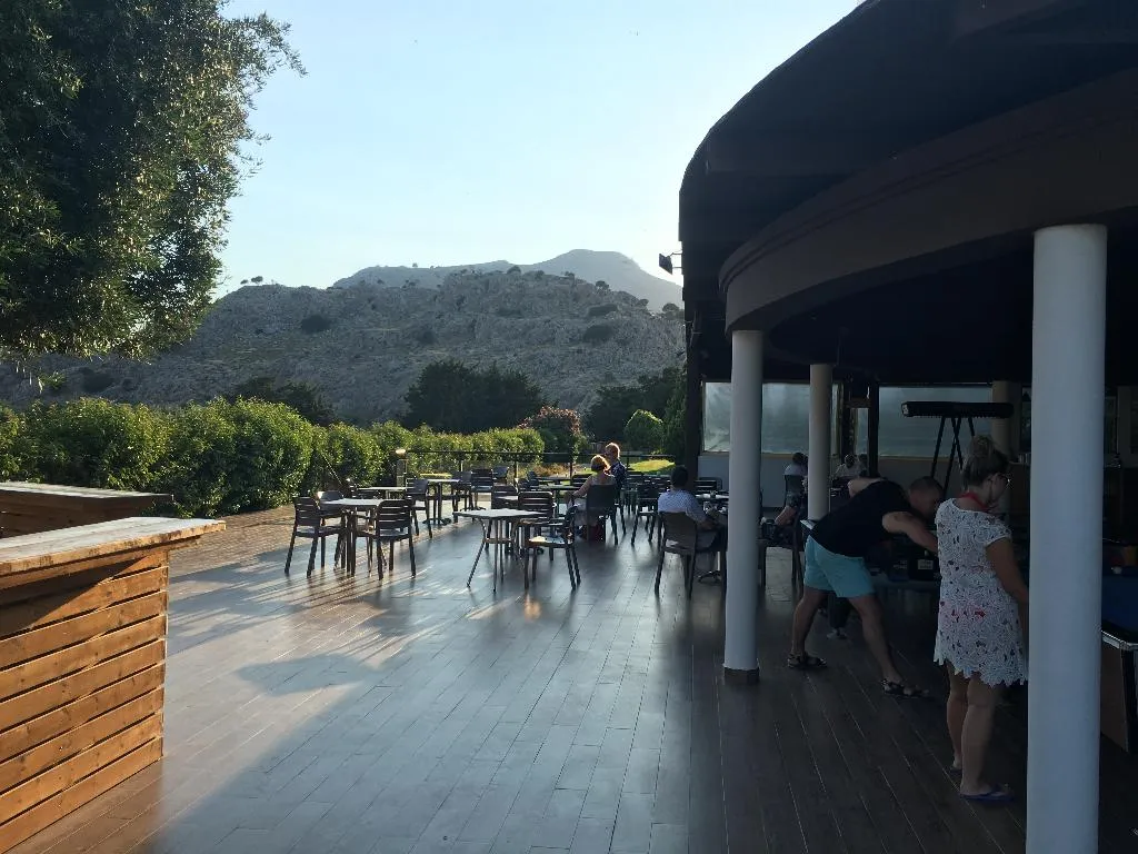 Restaurant, Anavadia Hotel, Rhodes