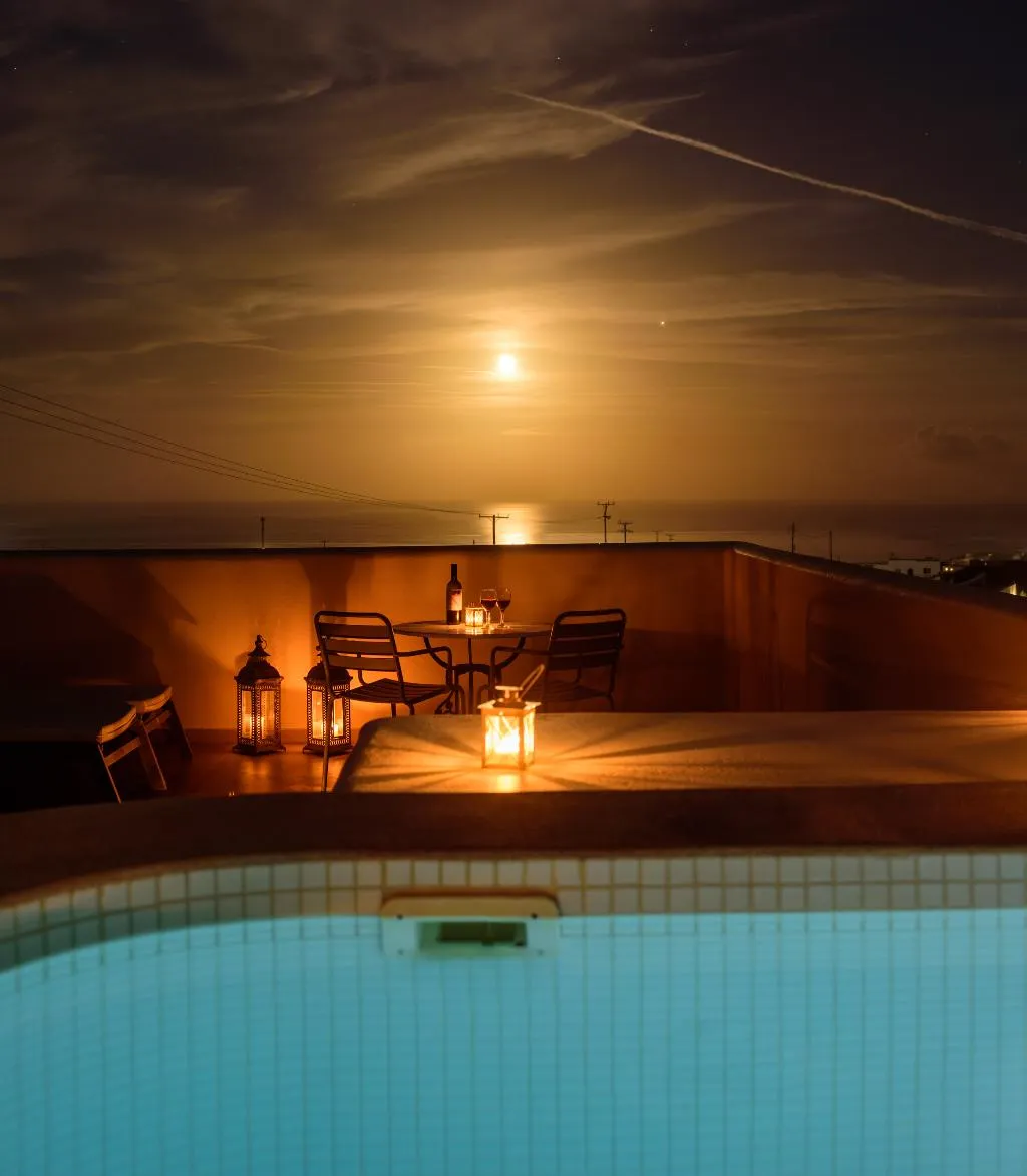 General view, Aliter Suites, Santorini