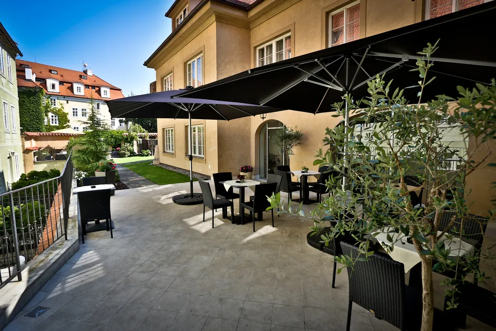 Terrace, Appia Hotel Residence Prague, Prague
