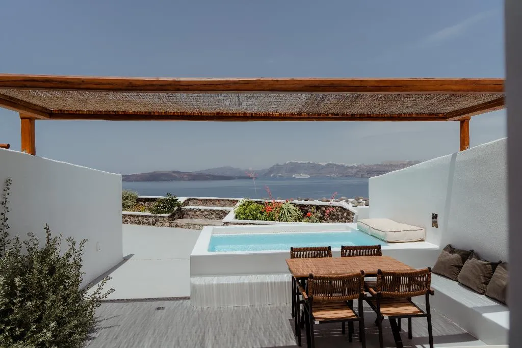 JUNIOR SUITE SEA VIEW Room, Goulielmos Hotel & Spa, Santorini