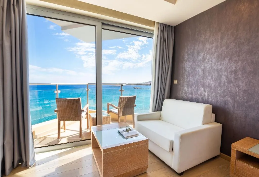 Double or Twin SEA VIEW Room, Konstantinos Palace, Rhodes