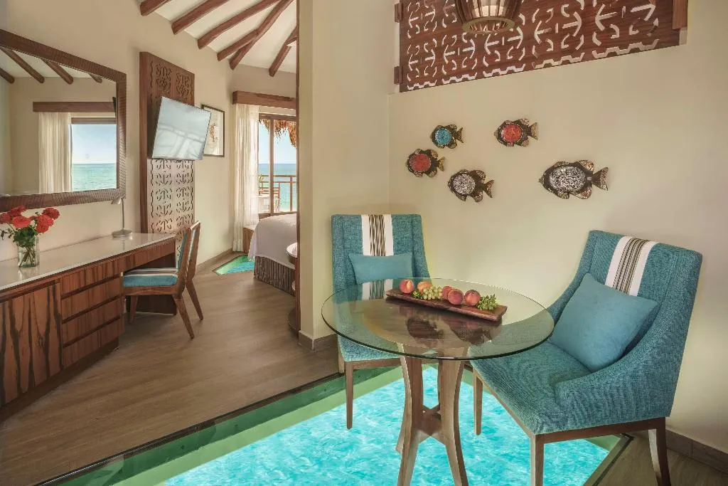 Room, Palafitos Overwater Bungalows El Dorado Maroma Al, Playa Del Carmen