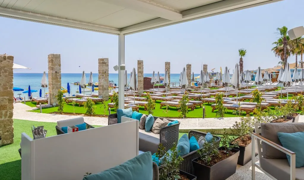 Beach, Flamingo Paradise Beach Hotel (Adults Only), Cyprus
