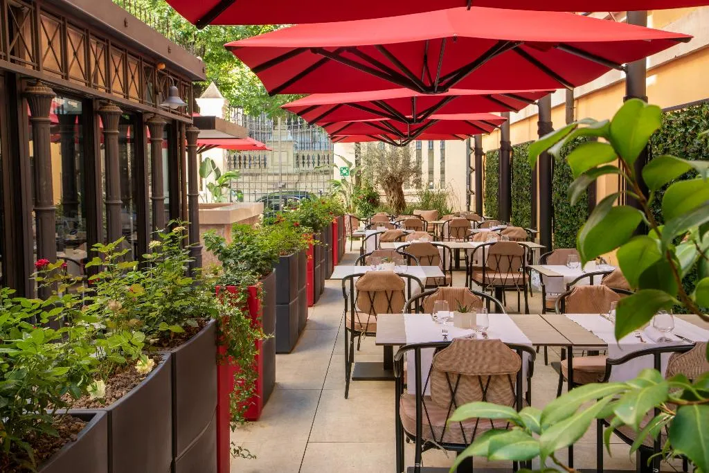 Restaurant, Rose Garden Palace, Rome