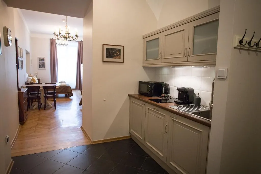 Room, Scharffenberg Apartments Main Square, Krakow