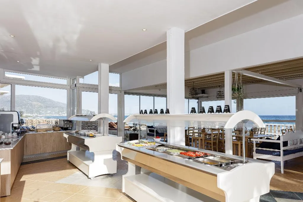 Restaurant, Theo Star Beach Hotel, Crete