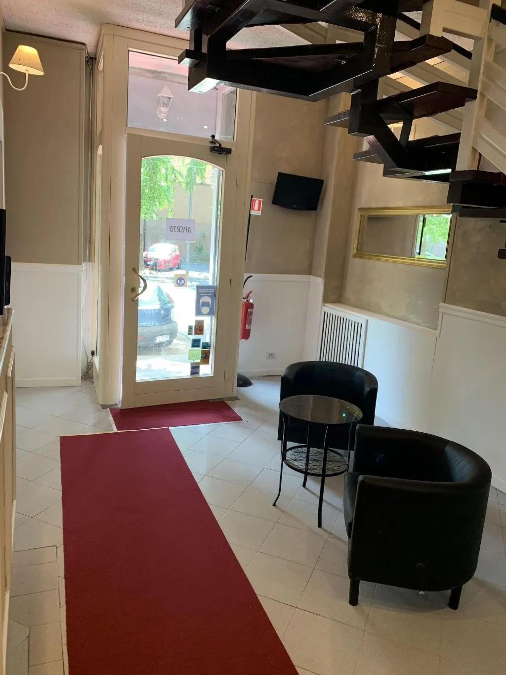 Lobby, Hotel Aurelia, Milan