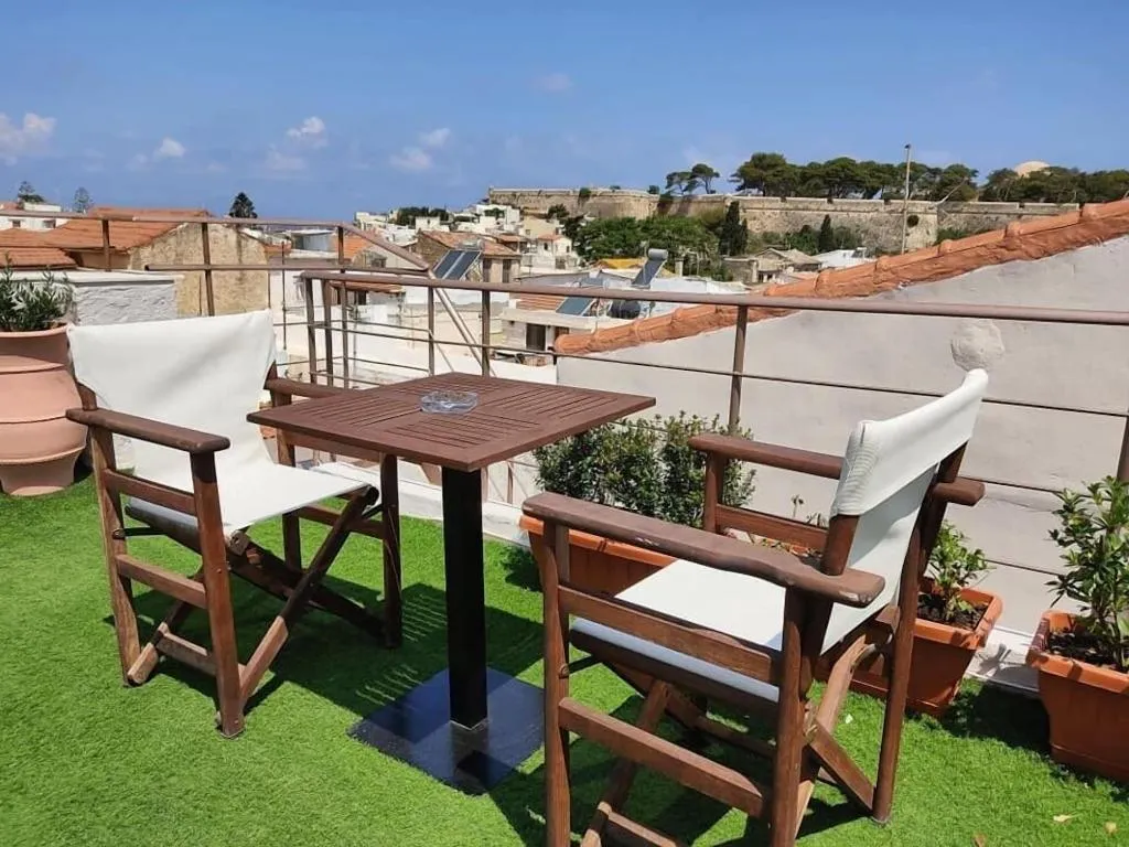 Terrace, Archontiko - Rethymno Old Town Suites, Crete