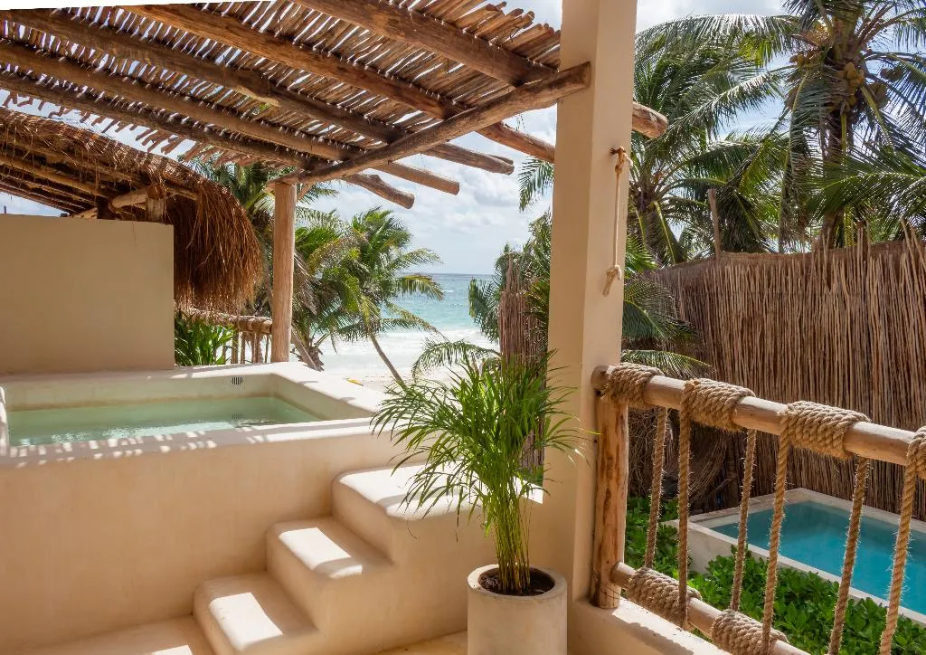 DOUBLE SEA VIEW WITH PRIVATE POOL Room, Dune Boutique Hotel Tulum, Cancun Area
