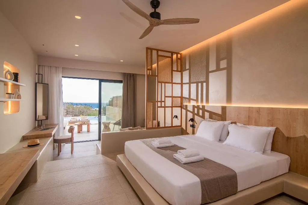 SUITE DELUXE WITH PRIVATE POOL Room, Casa Blu Boutique Hotel "by Checkin" Adults Only, Crete