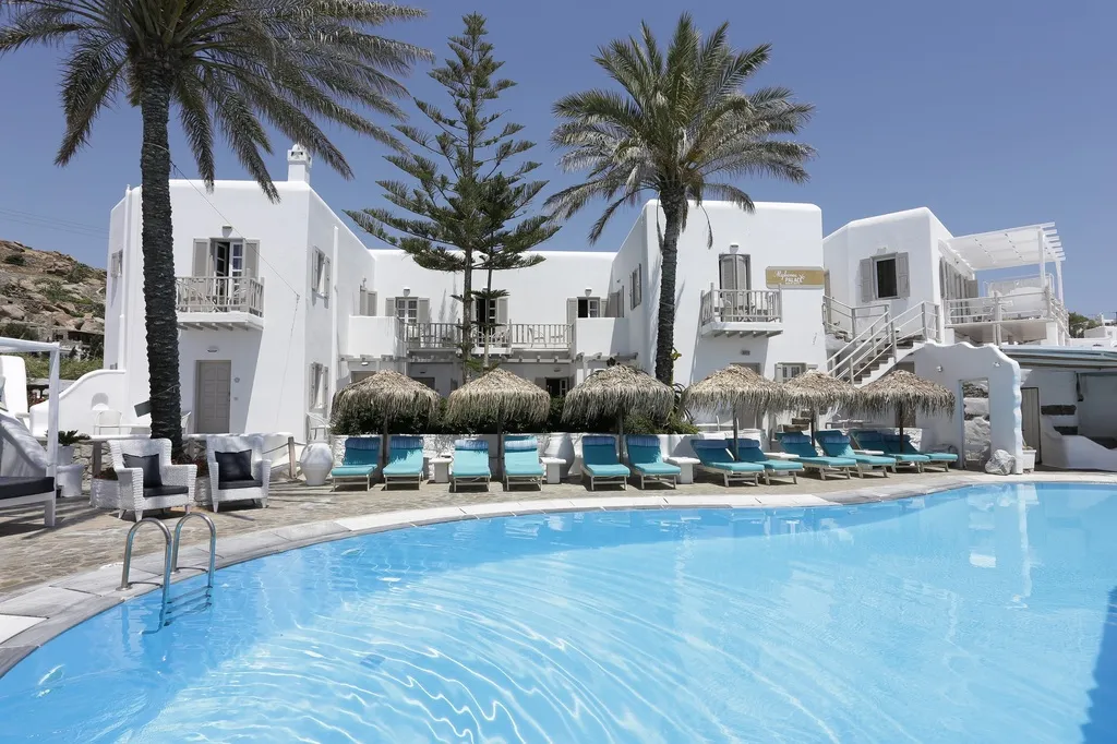 Pool, Mykonos Palace Beach Hotel, Mykonos