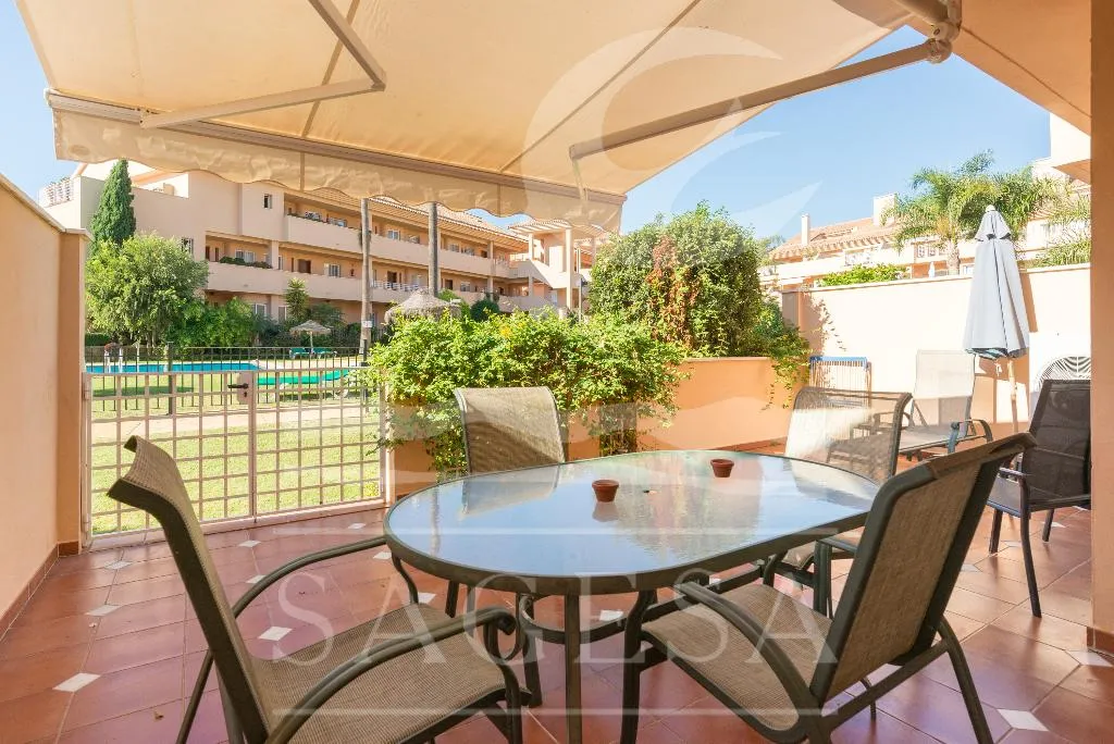 Terrace, Apartamentos Jardines de Santa Maria Golf, Costa Del Sol