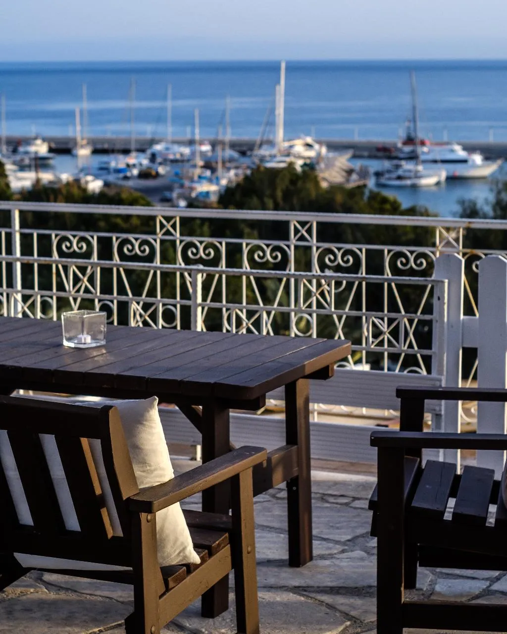 Terrace, Latchi Family Resort, Cyprus