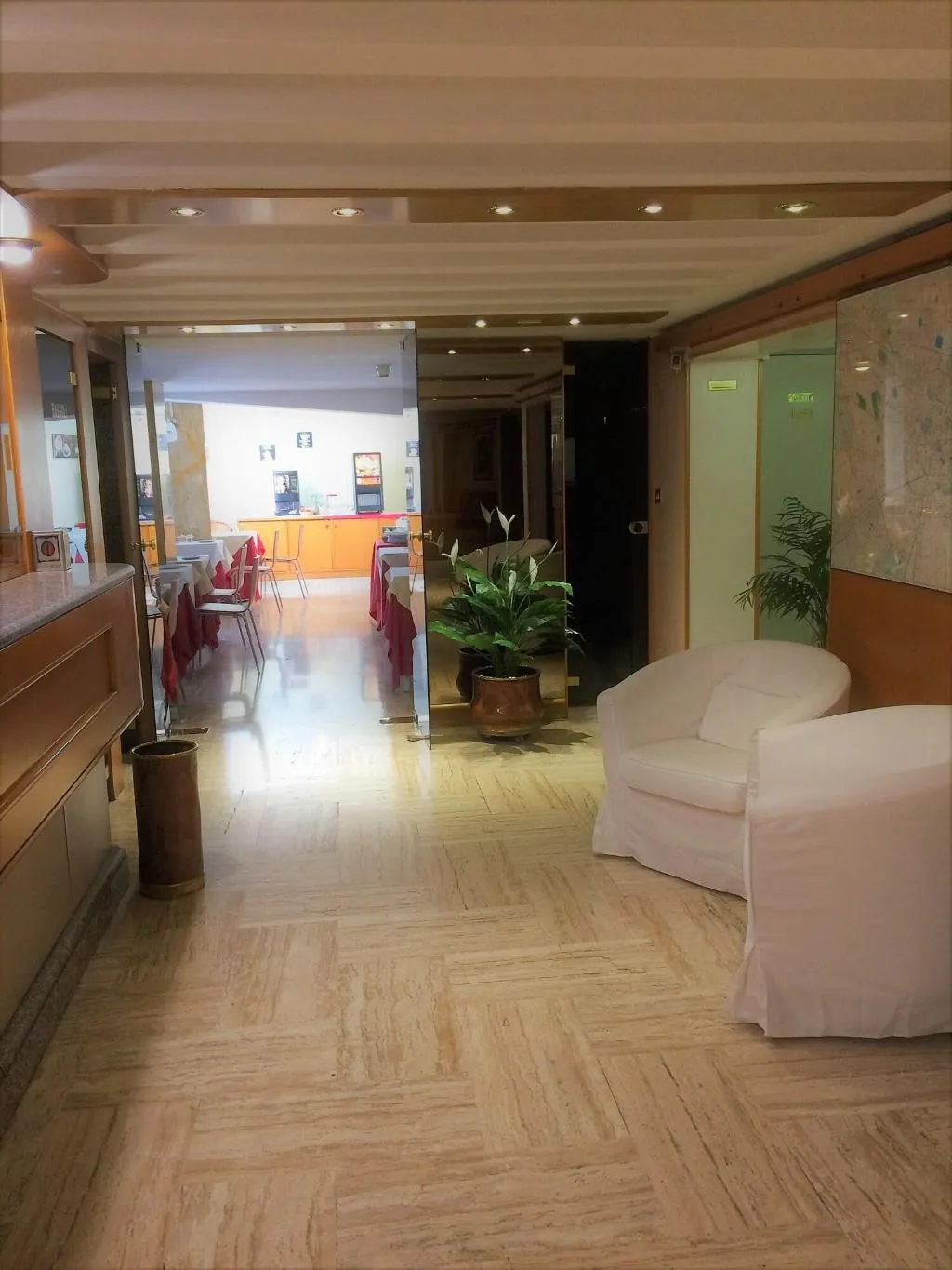 Lobby, Hotel Città Studi, Milan