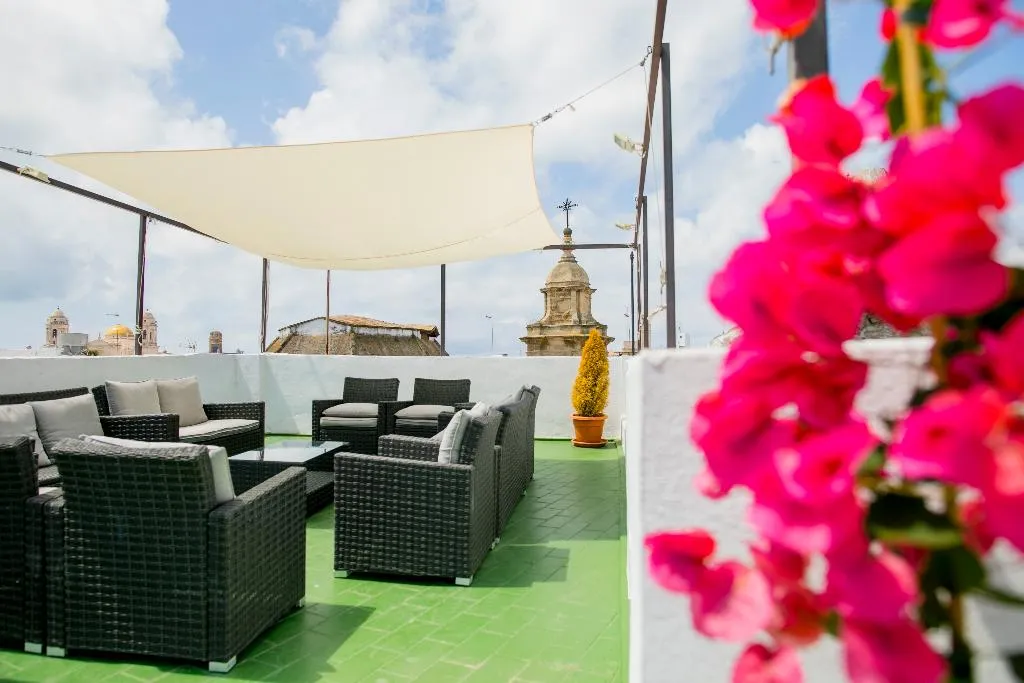 Terrace, Hotel Las Cortes De Cadiz, Costa De La Luz