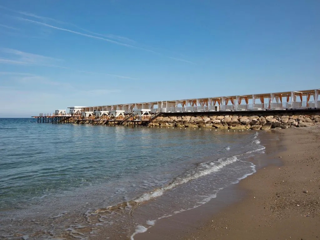 Beach, Rixos Sungate Land of Legend Theme Park FreeAcces, Antalya