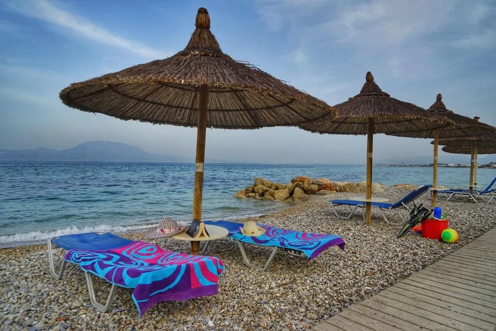 Beach, Kokoni Beach Hotel, Kalamata