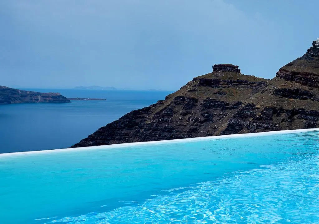 JUNIOR SUITE SEA VIEW WITH PRIVATE POOL Room, Infinity Suites & Dana Villas, Santorini