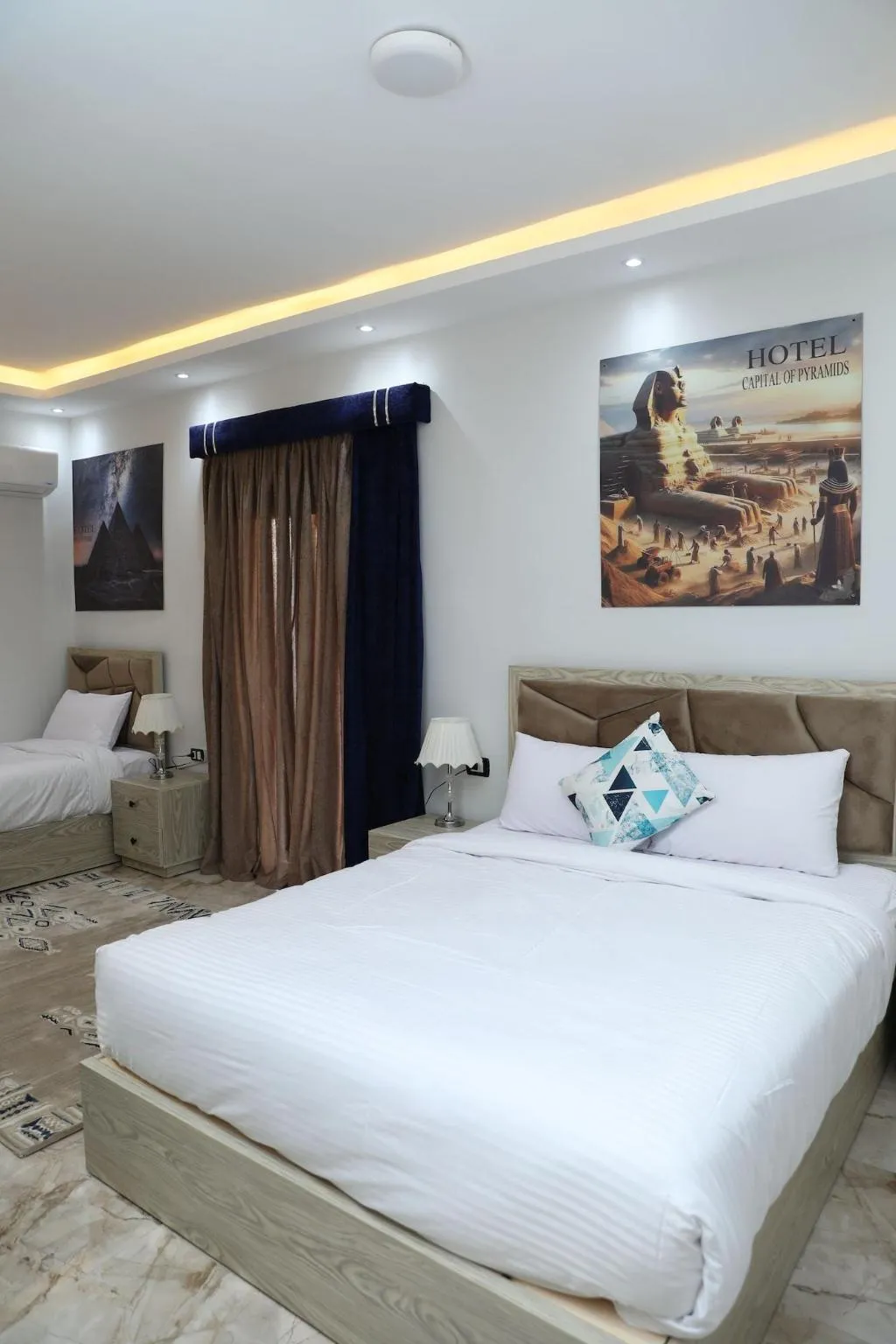 Room, Capital Of Pyramids Hotel, Cairo