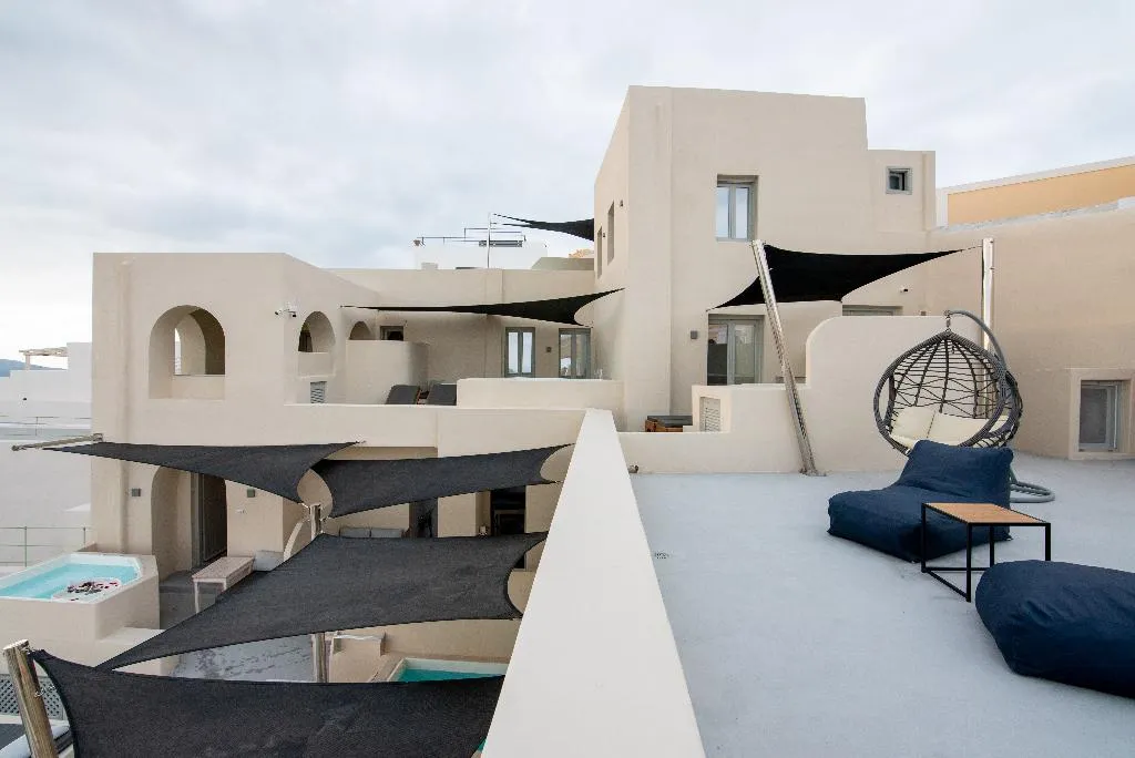 Lobby, Caldera Cliff Illusion Suites, Santorini