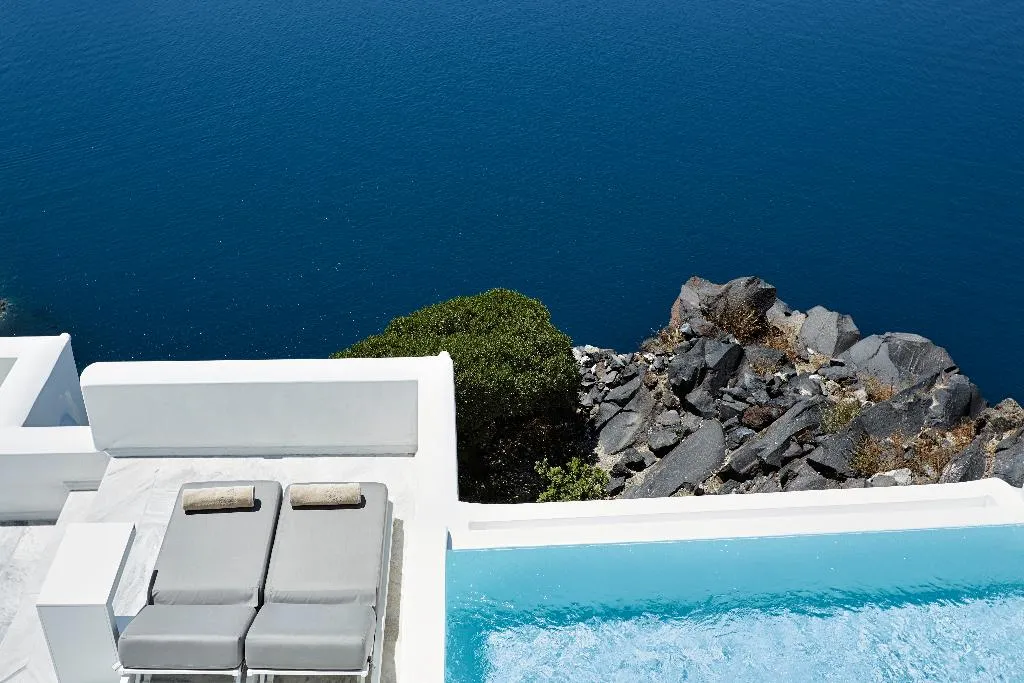 VILLA THREE BEDROOMS WITH PRIVATE POOL Room, Canaves Elefas Villas, Santorini