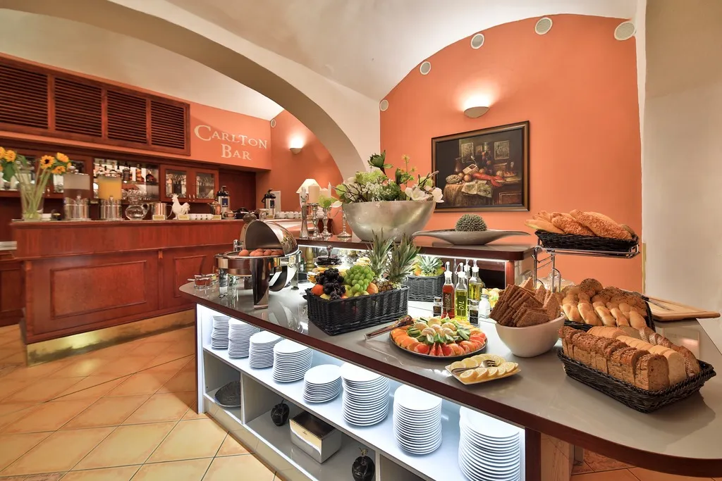Restaurant, Carlton Hotel Prague, Prague