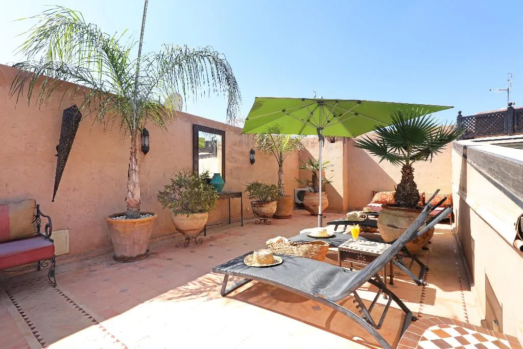 Terrace, Riad Zayane, Marrakech