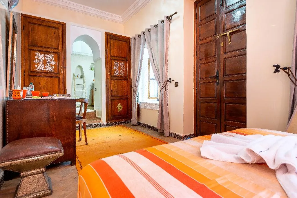 DOUBLE DELUXE ONE BED Room, Riad Kamal, Marrakech