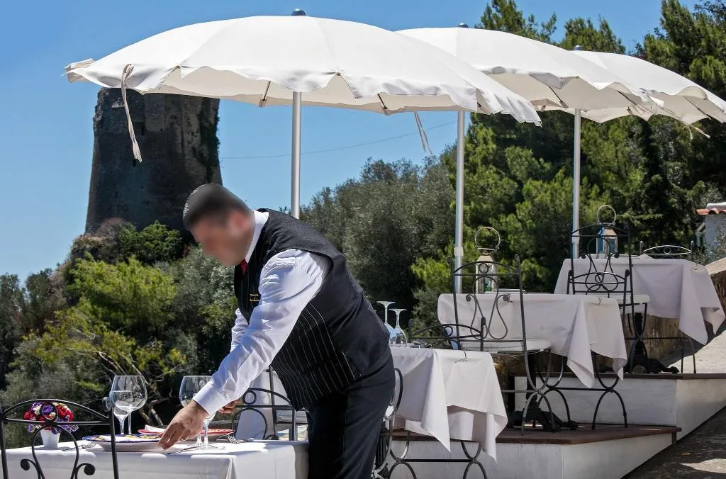 Restaurant, Hotel Onda Verde, Naples