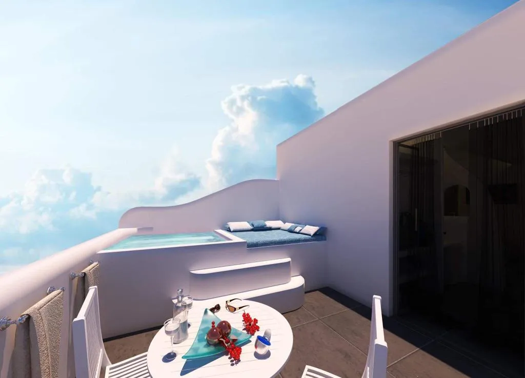 SUITE DELUXE SEA VIEW Room, Gianna Suites, Santorini