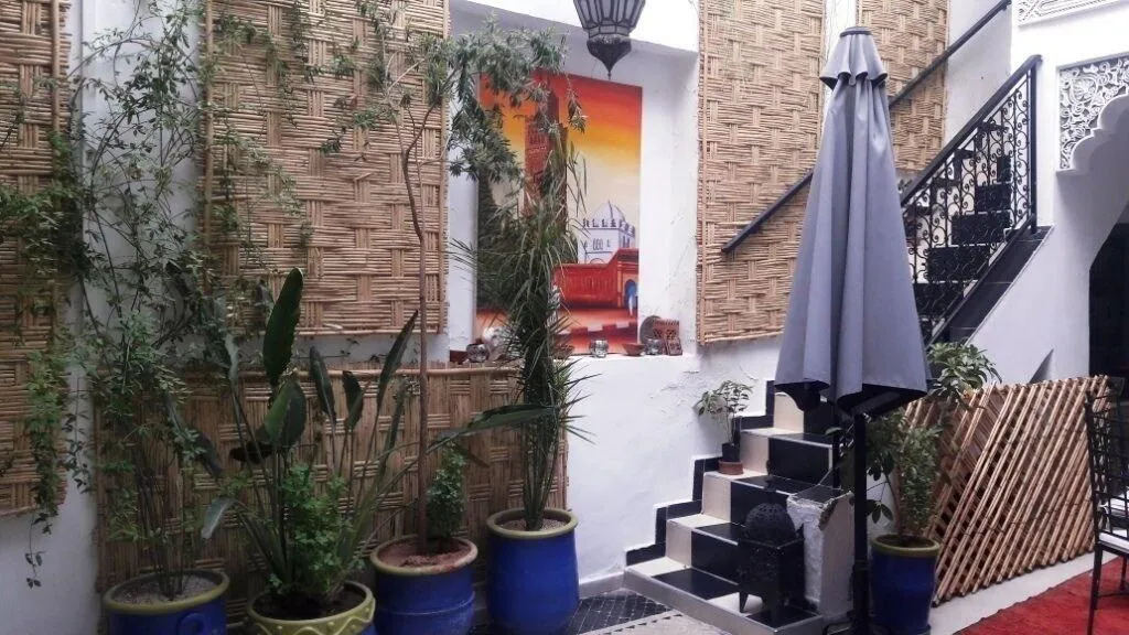 Lobby, Dar Boutouil, Marrakech