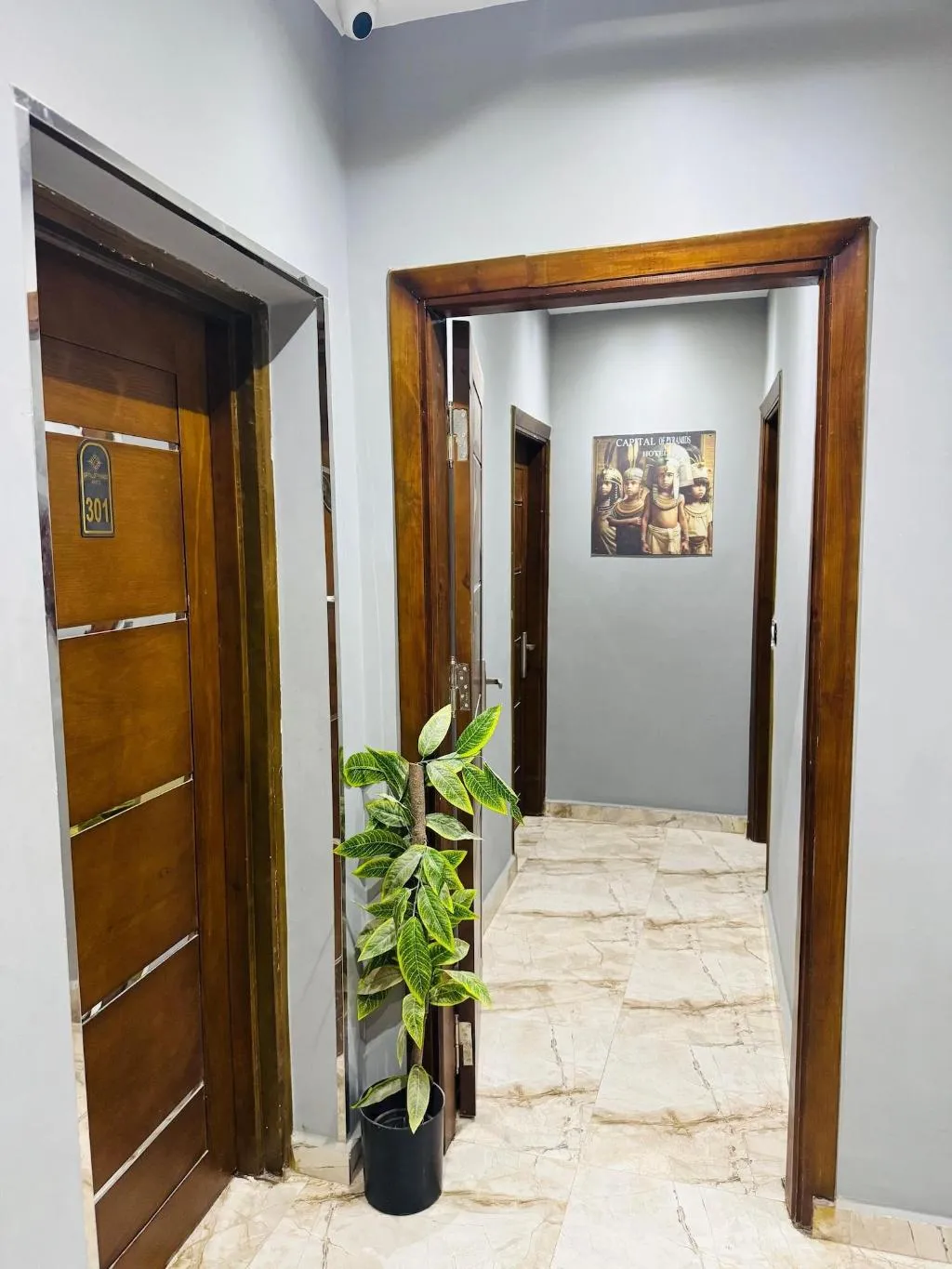 Lobby, Capital Of Pyramids Hotel, Cairo