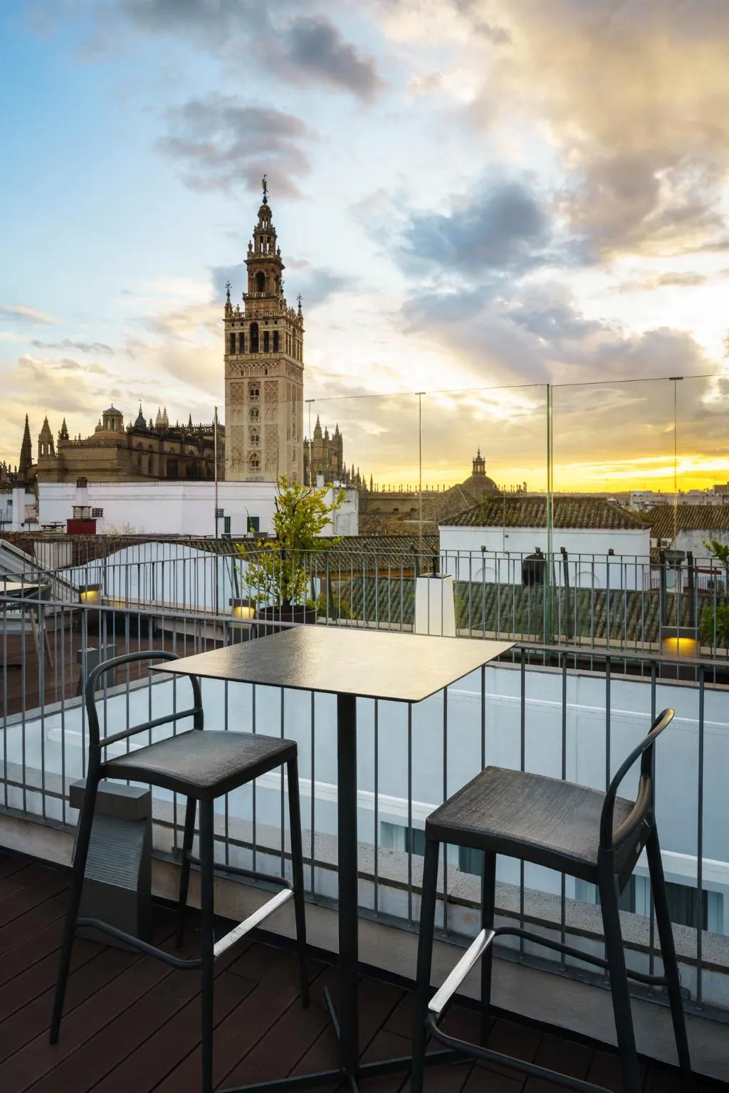 Terrace, Eurostars Sevilla Boutique, Seville