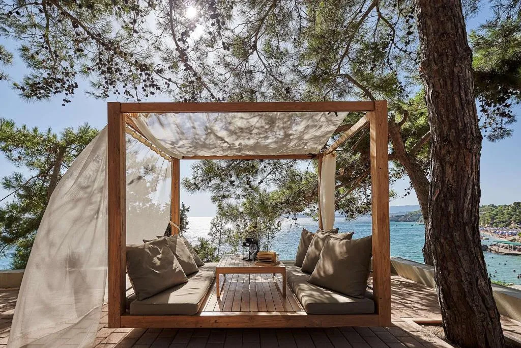 Terrace, White Rocks Hotel Kefalonia, Kefallinia