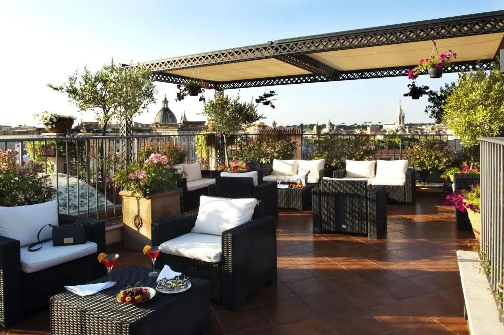 Terrace, Boutique Hotel Campo de Fiori, Rome