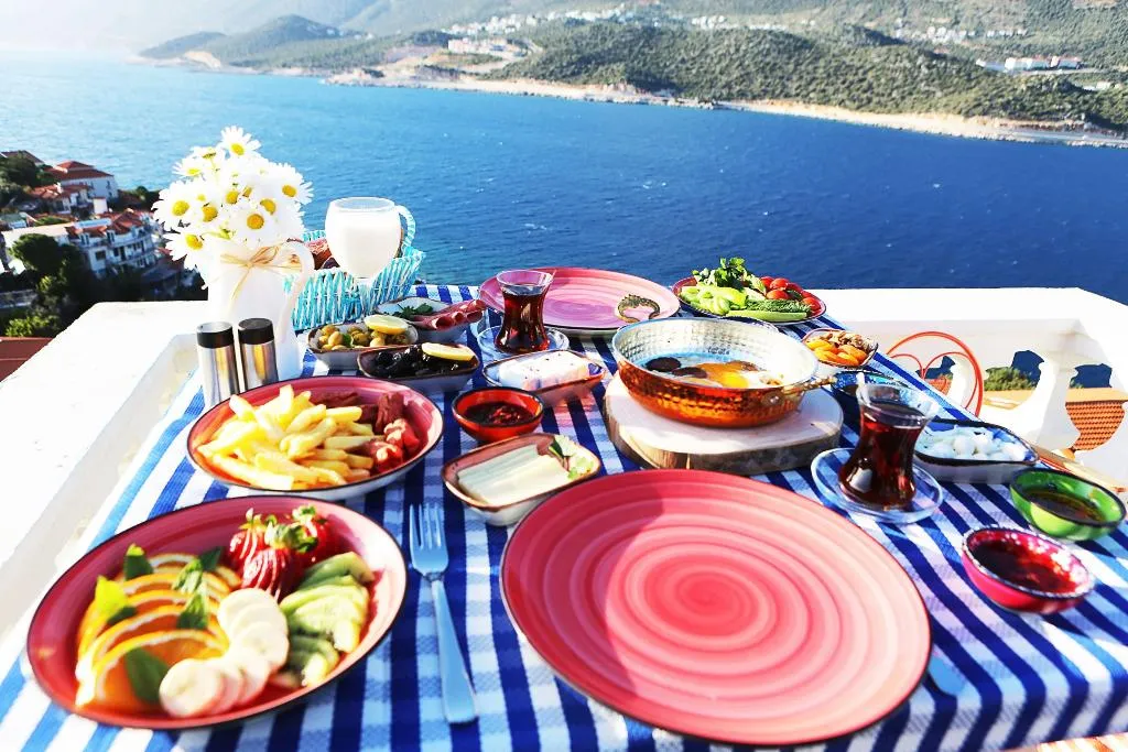 Restaurant, Düsler Evim Kas, Dalaman