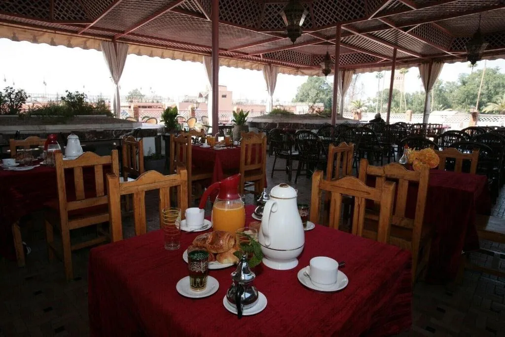 Restaurant, Hôtel Ichbilia, Marrakech