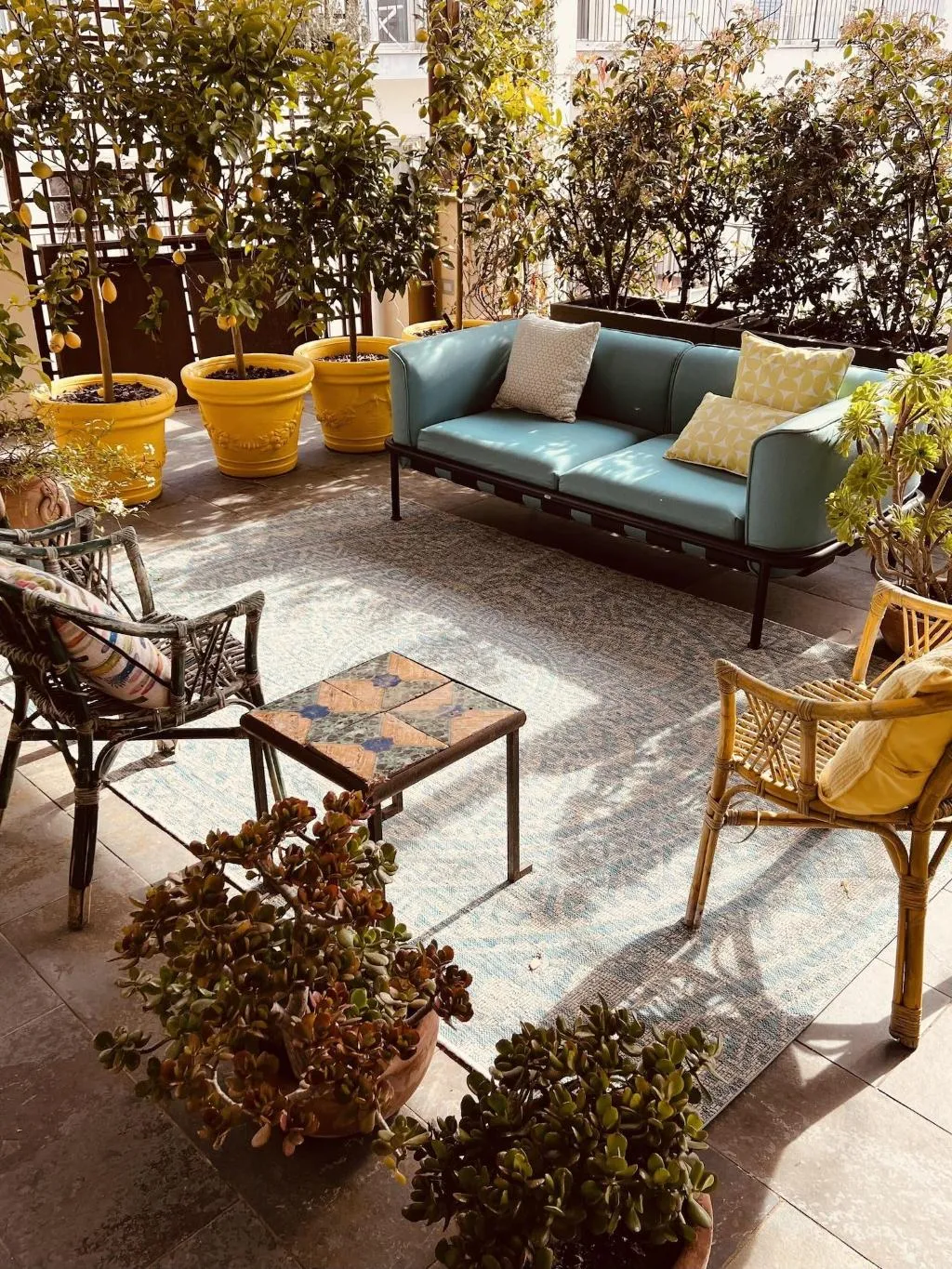 Terrace, Accademia 39, Naples