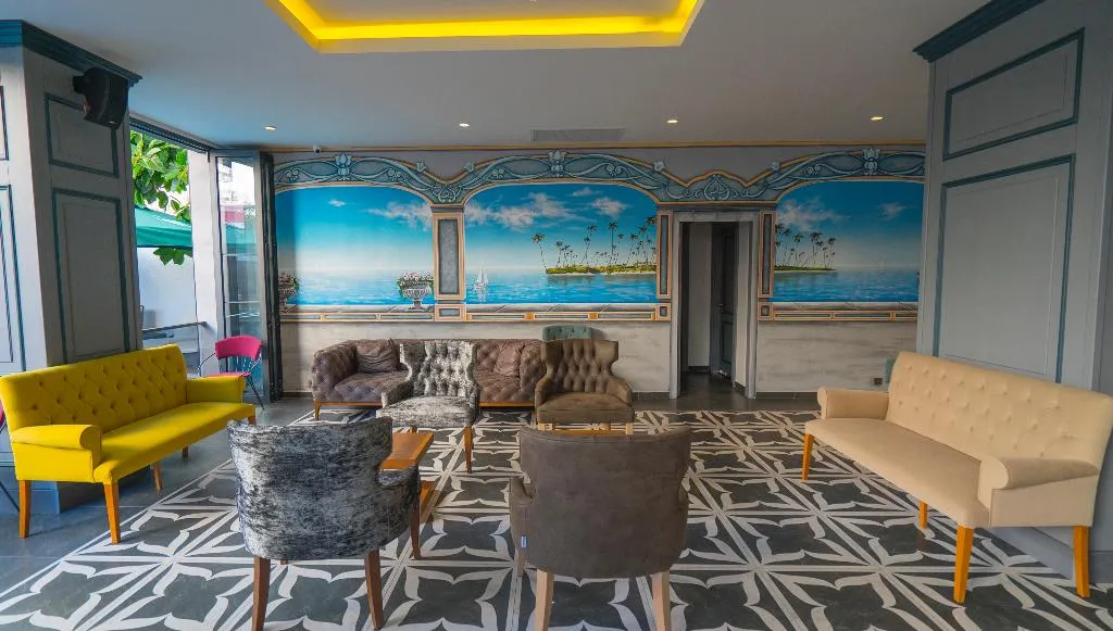 Lobby, Marmaris Beach Hotel, Dalaman