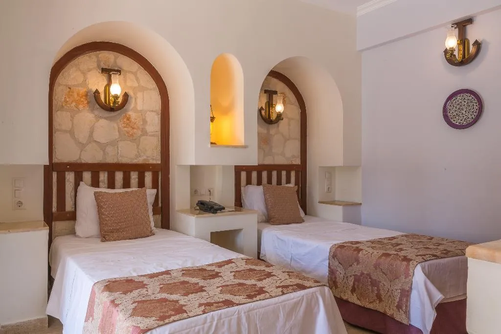 TWIN SEA VIEW WITH BALCONY Room, Oasis Hotel Kalkan +16, Dalaman