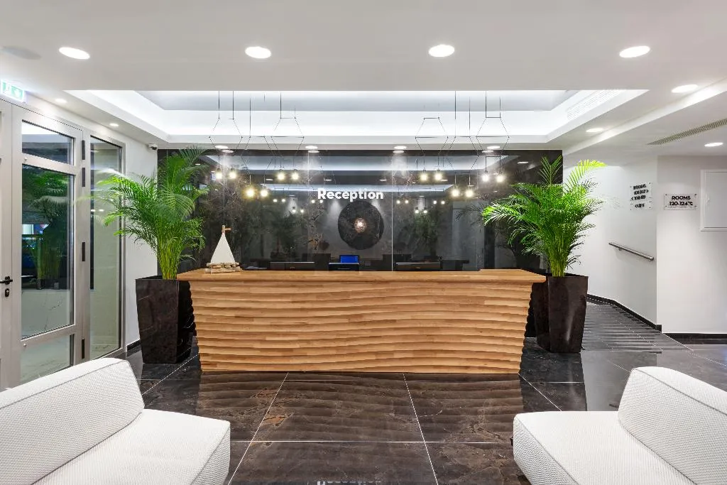 Lobby, Sea Level Hotel, Halkidiki