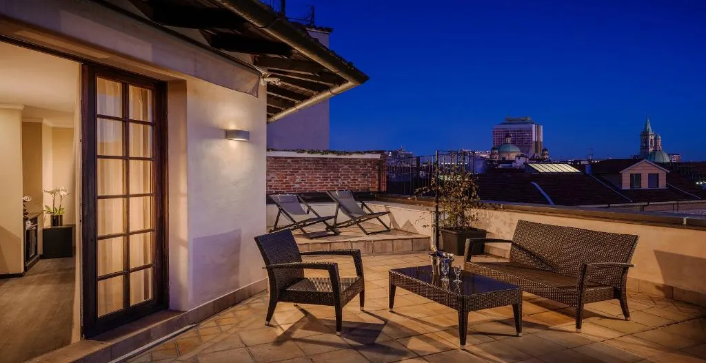 SUITE WITH BALCONY WITH VIEWS Room, Hotel Mentana, Milan