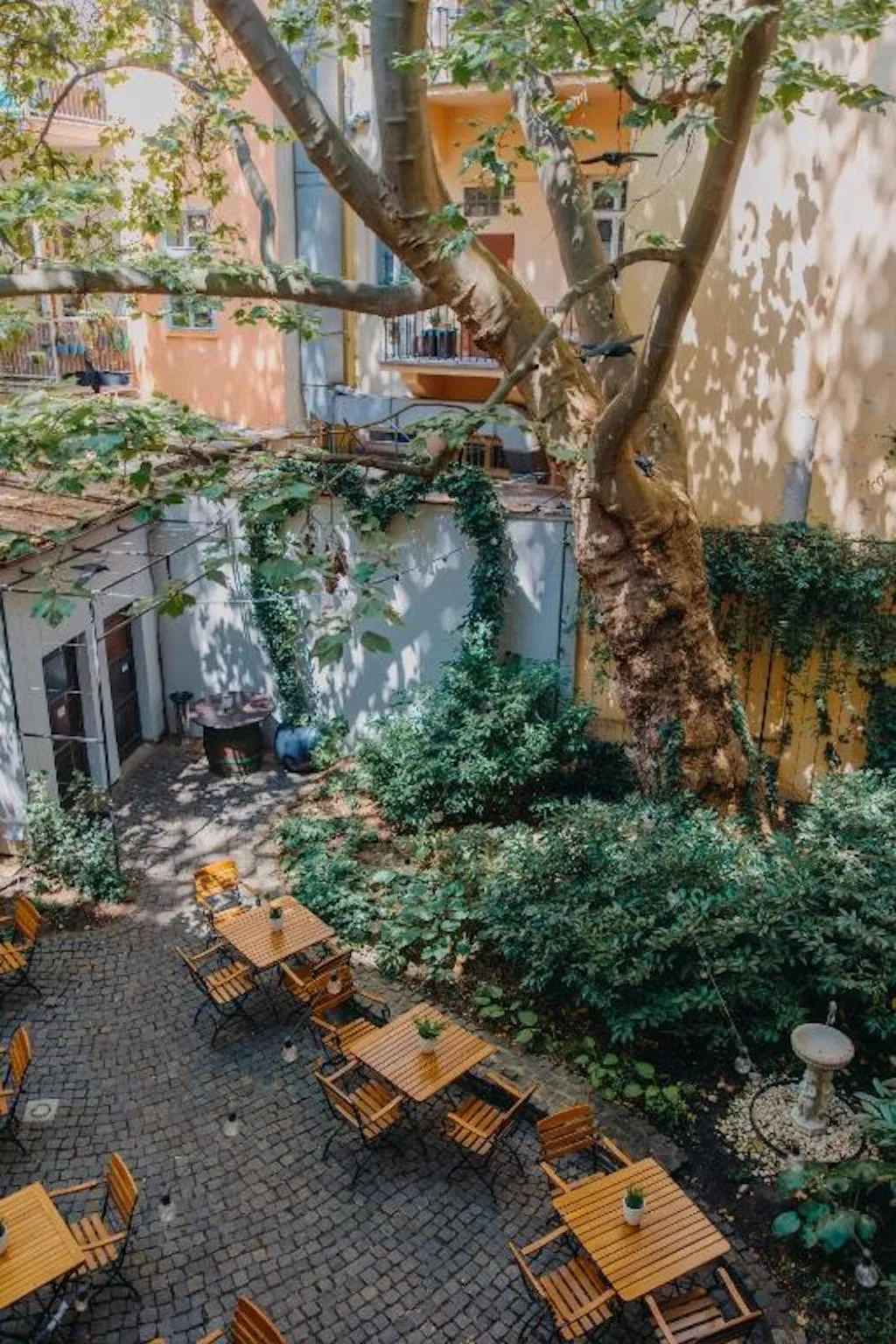 Terrace, Hotel Adler, Prague