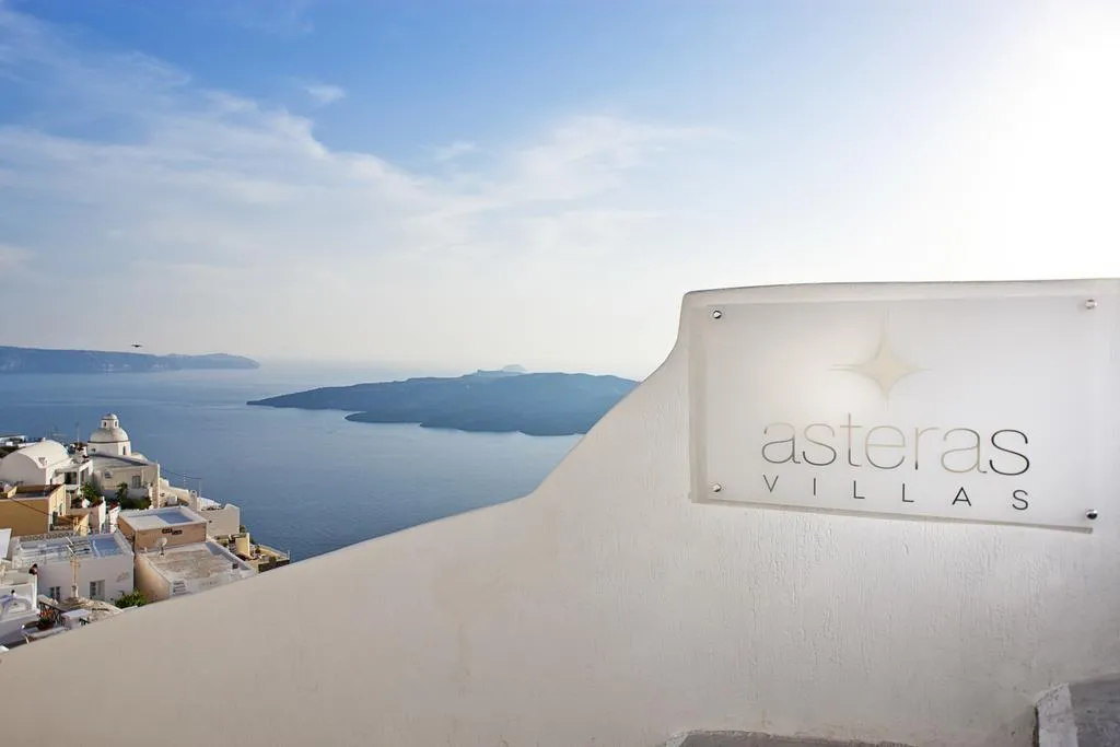 General view, Asteras villas, Santorini