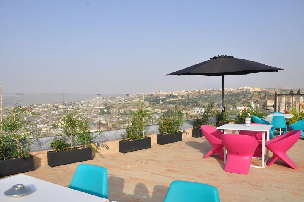 Terrace, Riad Braya, Fez