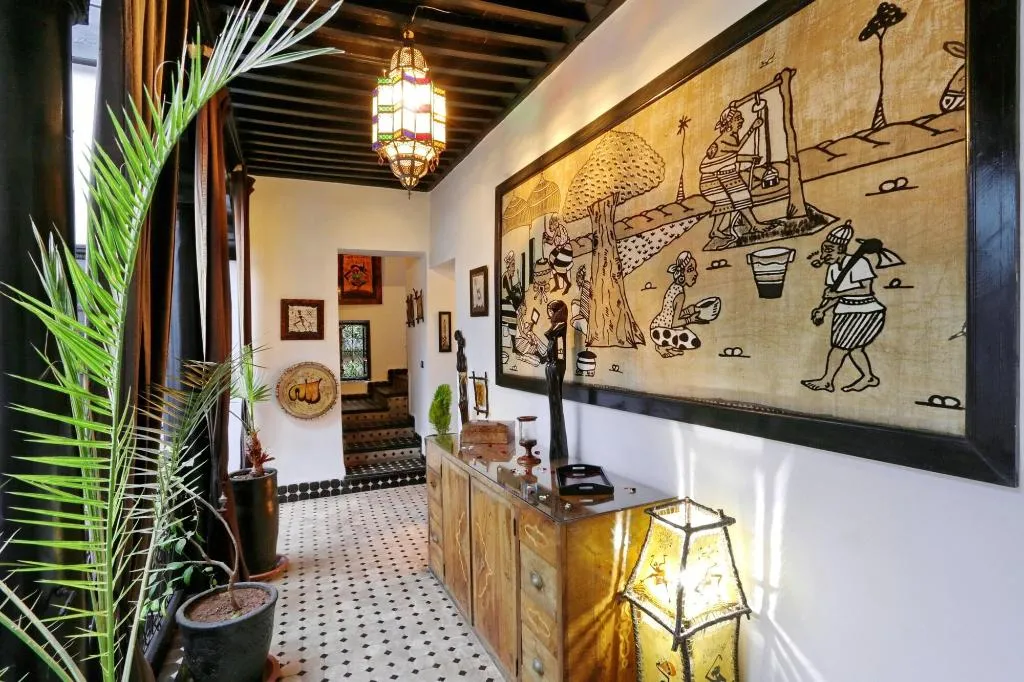 Lobby, Riad Dar Najat, Marrakech