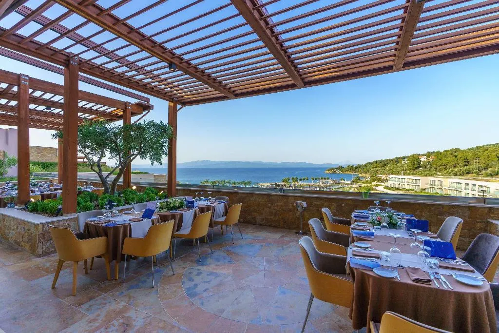 Restaurant, Miraggio Thermal Spa Resort, Halkidiki