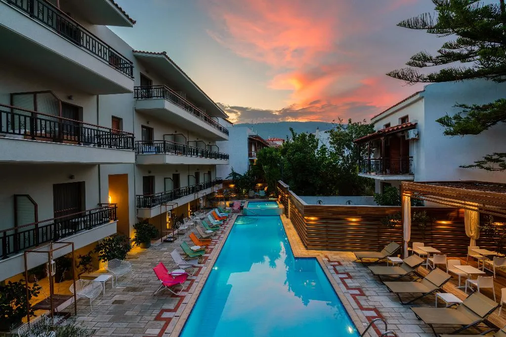 General view, Bourtzi boutique hotel, Skiathos