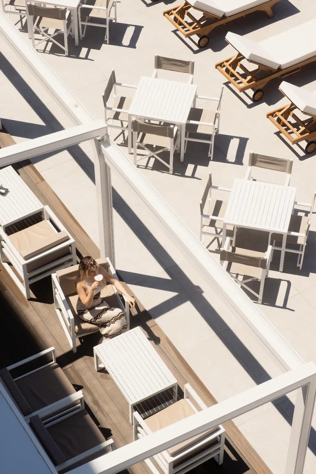 Terrace, Alimuri Bay Resort, Naples